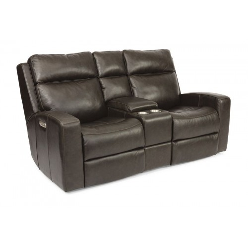 Cody Power Reclining Loveseat with Console and Power Headrests